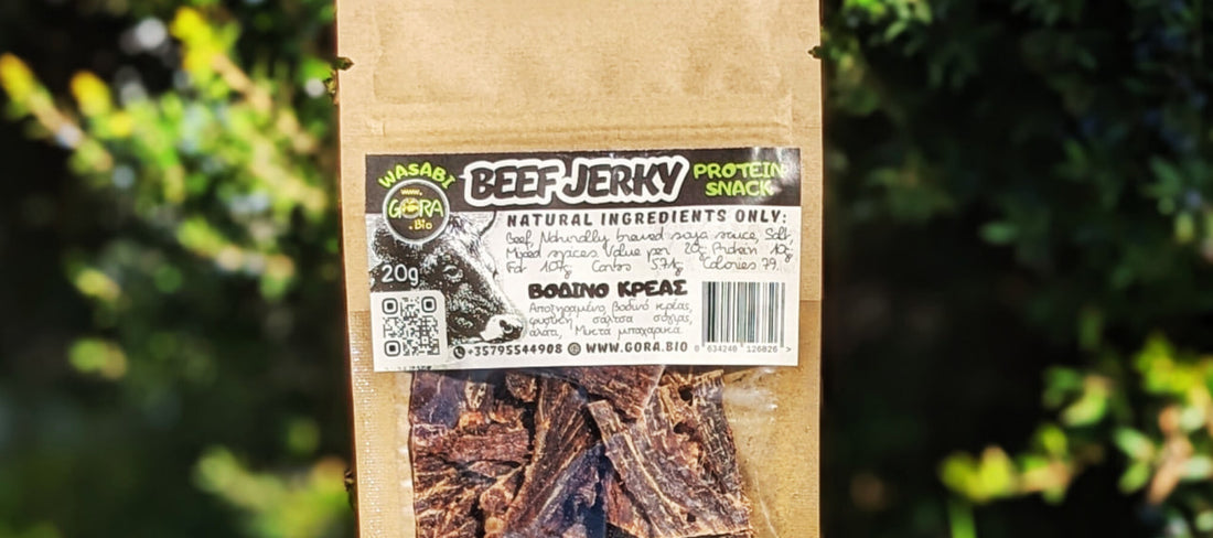 Spice Up Your Snack Game: Meet our Irresistible Wasabi Beef Jerky!